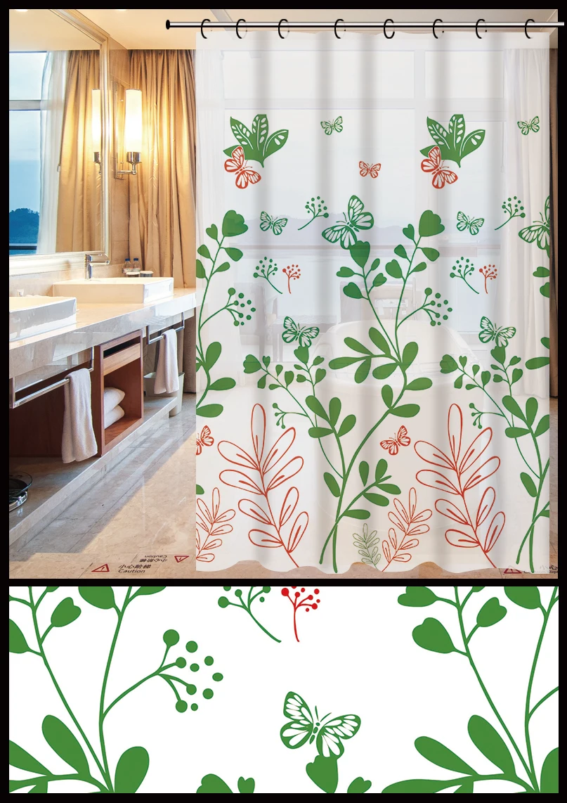 Overstock Likuidasi Surplus Hijau Tirai Daun Desain Pe Mandi Shower Curtain 2018 Berbeda Gaya Tirai Buy Overstock Likuidasi Surplus Shower Curtain