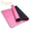 Eco-friendly anti-slip anti-bacterial rubber yoga mats imported PU materials