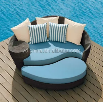 Rattan Outdoor Daybed - Buy Rattan Outdoor Daybed,Wicker Lounger Set