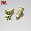 Manufacturer OEM sem screw phillips yellow zine fix bolt