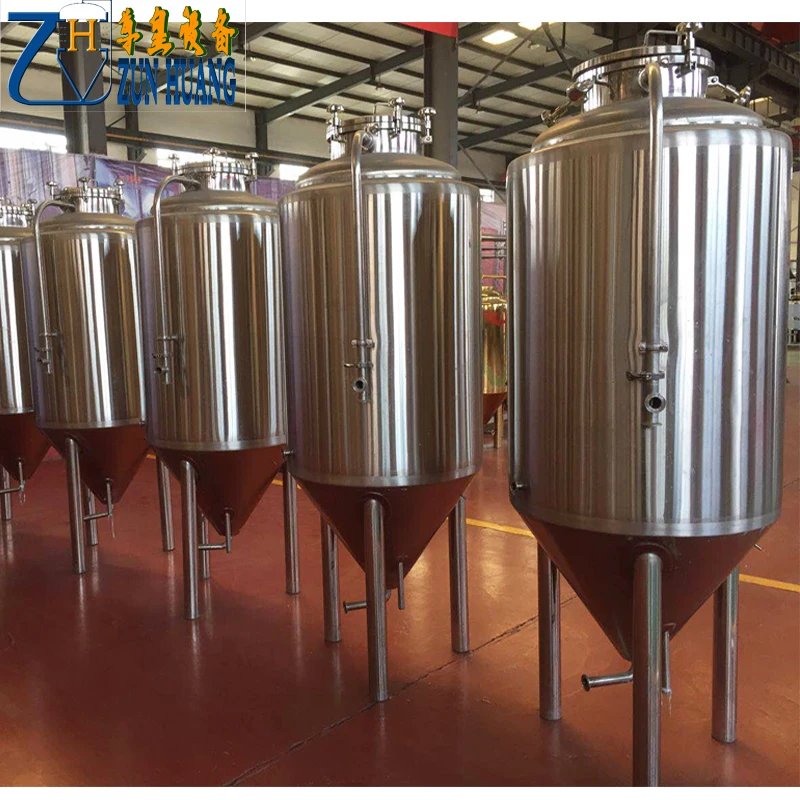 beer brew kettle and beer brewing system for beer production line