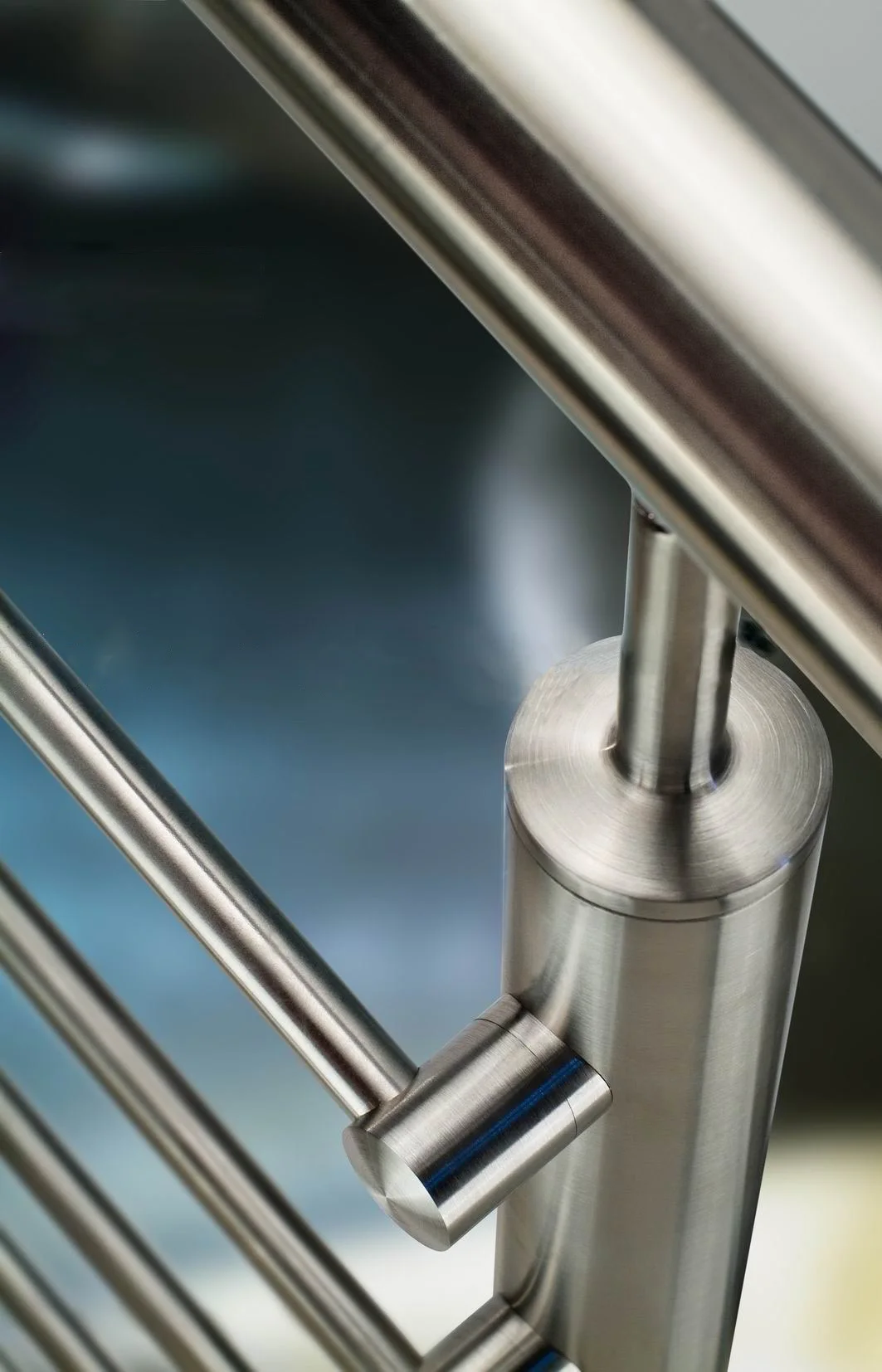 Metal Stair Rail Railing Kits Outdoor And Indoor Stainless Steel Rod