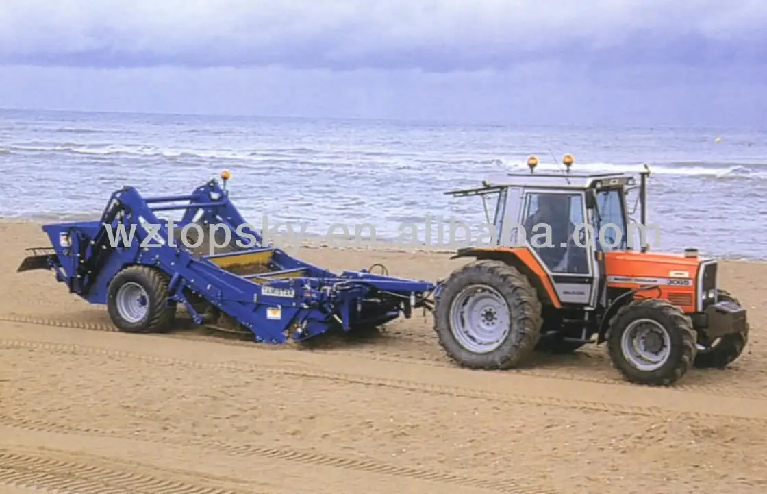 Tractor Mounted Beach Sand Cleaner Tractor Mounted Beach Sand Cleaner Cleaning Machine Product On Alibaba