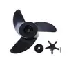 Free Shipping 3 Blades Motor Boat Propellers Electric Engine Outboard For Haibo ET34 ET44 ET54