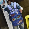 Custom print printed funny personalized oxford fabric pattern backpack for school