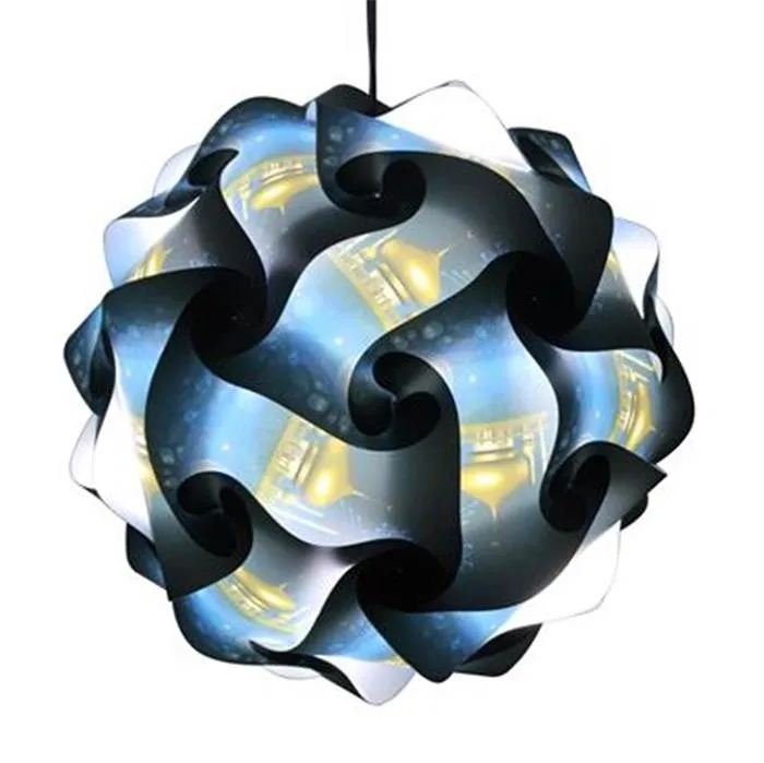 New Item Jigsaw Puzzle Lamp With Printed Parttern Buy Modern Pendant