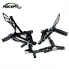 CNC FootRest Motorcycle Replacement Rearsets Kits For Yamaha R1 2007 2008