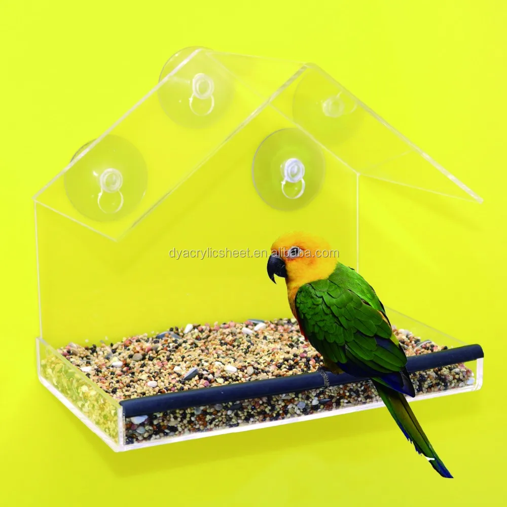 Hot Sale Hanging Acrylic Bird Water Feeder Buy Acrylic Bird