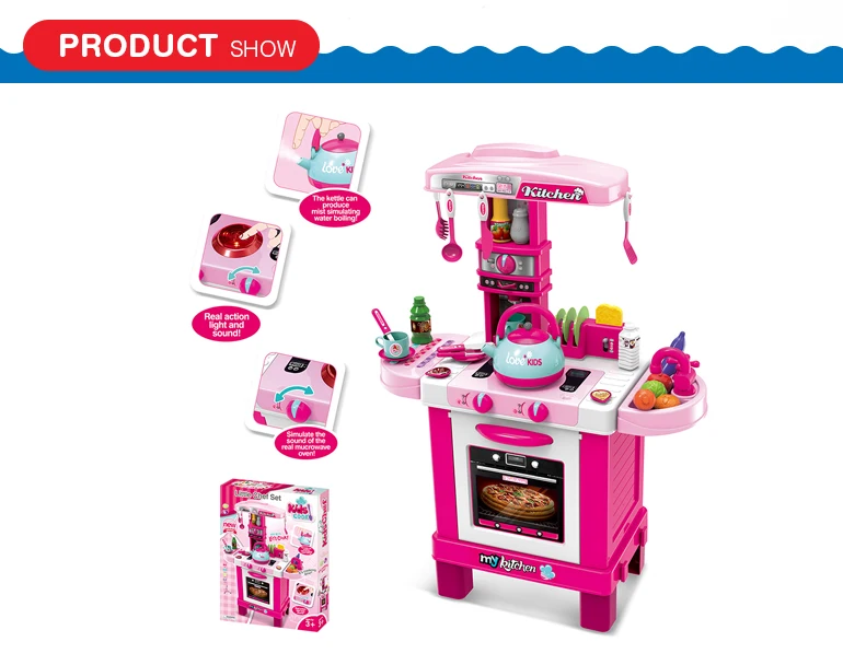 real food cooking kitchen toy set