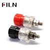 FILN 999A Binding post welding connector Socket For Power Amplifier Terminal AC Power red black Adapter Connector