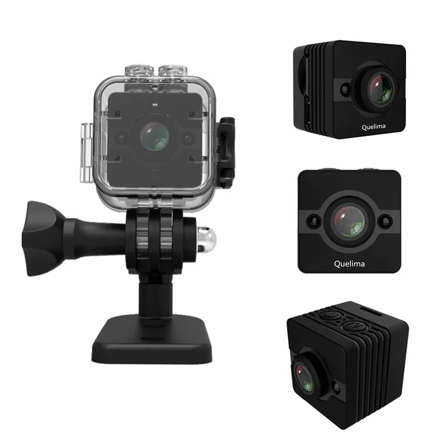 SQ12 мини камера шпион Скрытая безопасности CCTV DV DVR HD 1080 P водонепроницаемый ИК Ночное Видение Спорт на открытом воздухе экшн камеры Cam видеокамера
