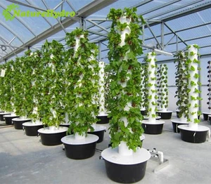 Aeroponic Growing Towers Hydroponics Vertical Garden Systems