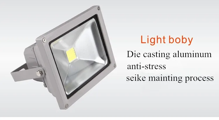 150W Led Reflector 20w 30w 50w 100w AC85-265V Waterproof IP66 COB Spot Outdoor Led Flood Lights