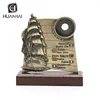 Australia souvenir professional production antique brass electroplating metal plate trophy