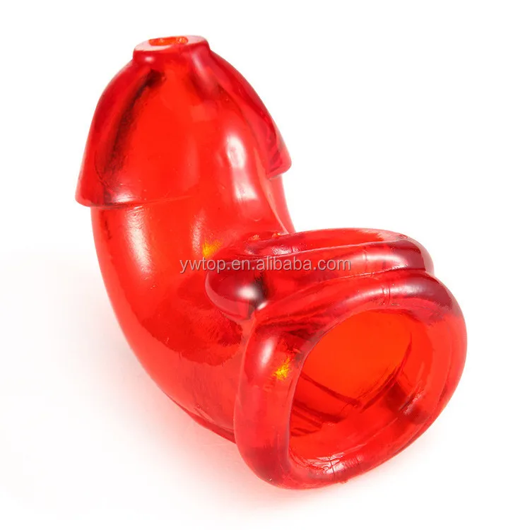 Silicone Scrotal Male Chastity Cock Cage Prevent Erection Penis