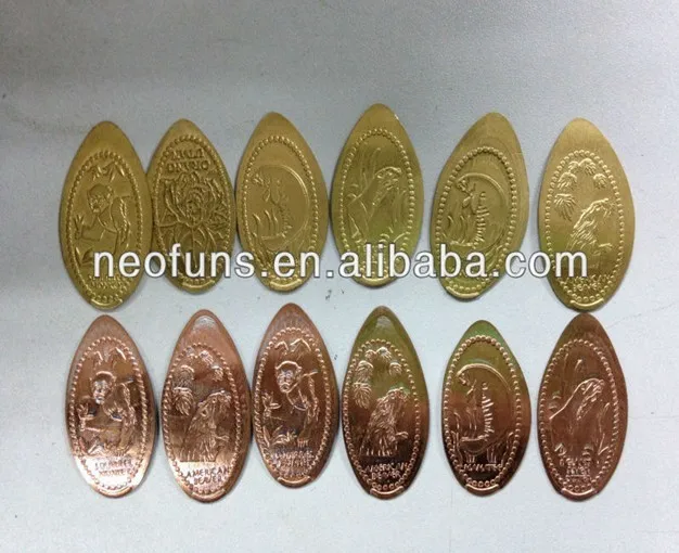 High Quality Souvenir Coin Press Machine Coin Operated Souvnier Coin