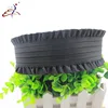 55 mm Popular factory price ruffled lace elastic band using for garment