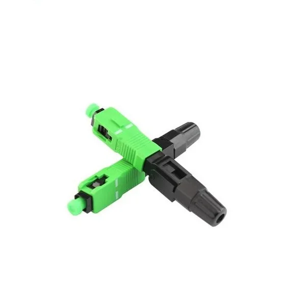 Sc/upc,Sc/apc Ftth Fiber Optic Adaptor Fast Connector - Buy Sc Apc ...