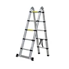 Professional design double side collapsible step 5M telescopic ladder