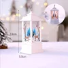 Vintage Style Decorative Lantern Flame Effect LED Lantern Decorative Candle Lantern for Christmas Home Decoration