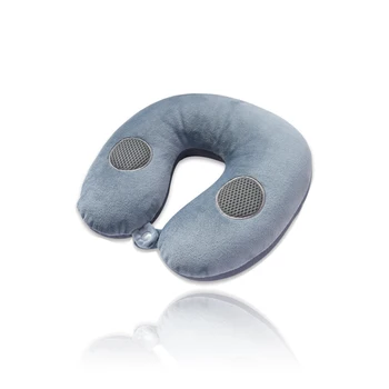 Music Speaker U Shape Neck Pillow With Foam Beads Inside And