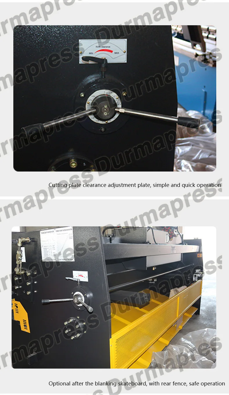 QC12Y-4X2500 гидравлические листового металла режа машина с Siemens двигателя