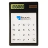 Mini Calculator Ultra Slim Solar Power Touch Screen LCD 8 Digit Credit Card Electronic Transparent Calculator