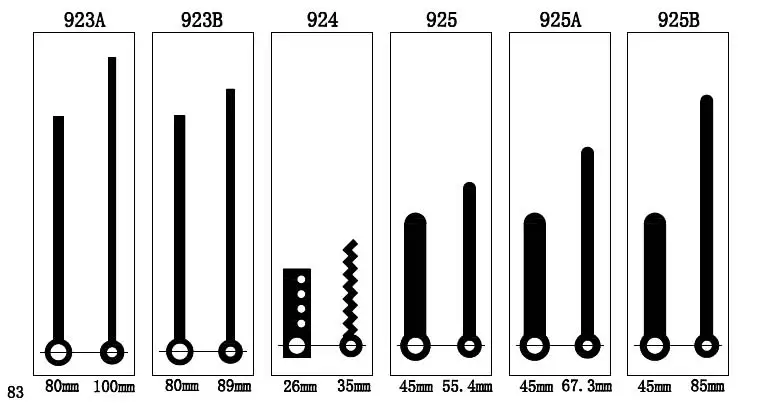 5石英钟零件铝钟指针小时指针分针时钟臂时钟指针时钟指示器 Buy 时钟指针 时钟箭头 时钟零件product On Alibaba Com