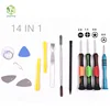 14 in 1 screen opener tool pry tool kits tri wing screwdriver