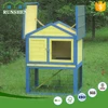 Asphalt Roof Custom Rabbit Hutch With Wooden Pet Cage For Rabbit