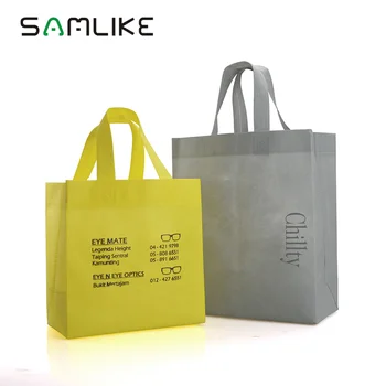 Custom Logo Silkscreen Printing Non Woven Tote Bag Custom Logo Silkscreen Printing