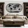 Home or office Promotional and artistical Hanging world map metal wall decor