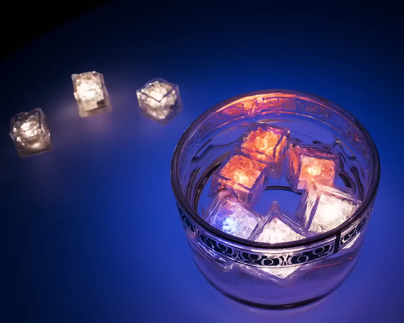 Led Ice Cube Flashing Lighting Cube In Waterproof For Party Club Buy