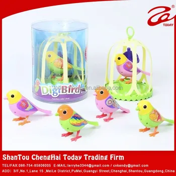 singing bird soft toys