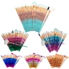 2019 New Design 20pcs Eye Makeup Brushes Set Diamond Makeup Brush