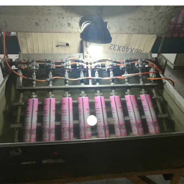 Aerosol Can Leaking test 1