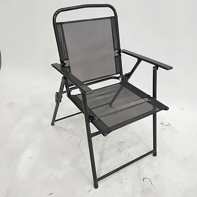 New Portable Waterproof Standard Wrought Iron Outdoor Furniture Chairs .