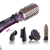 5 in 1 360 automatic rotating ceramic wind comb with ionic professional hair dryer rotary brush