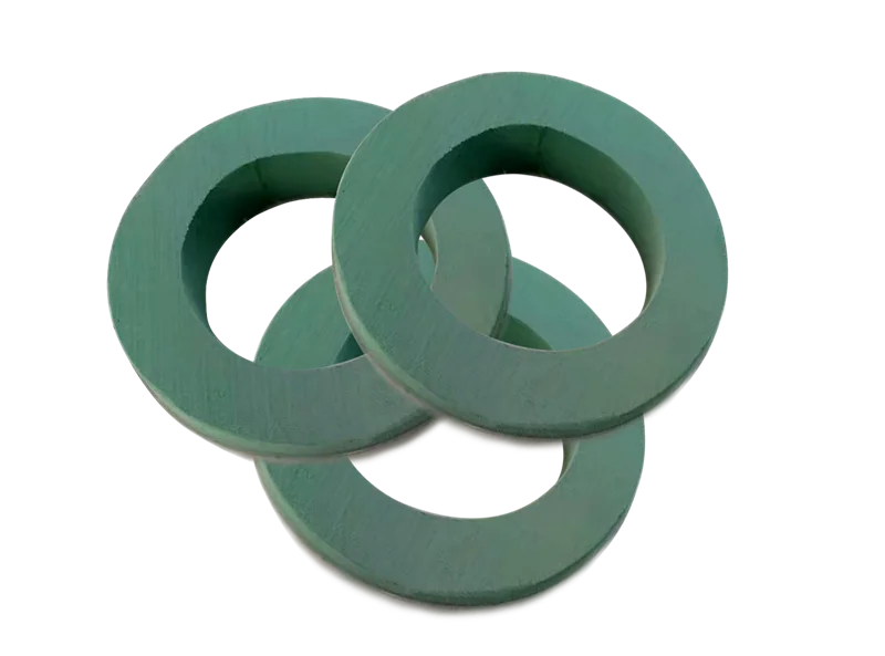 Hebei Xuzhou Huiya New Product Ring Loop Circle Annular Round Floral Foam,Ring Florist Foam,Ring
