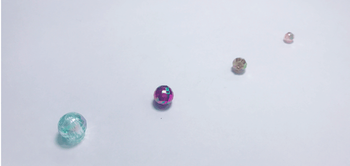 4mm faceted beads