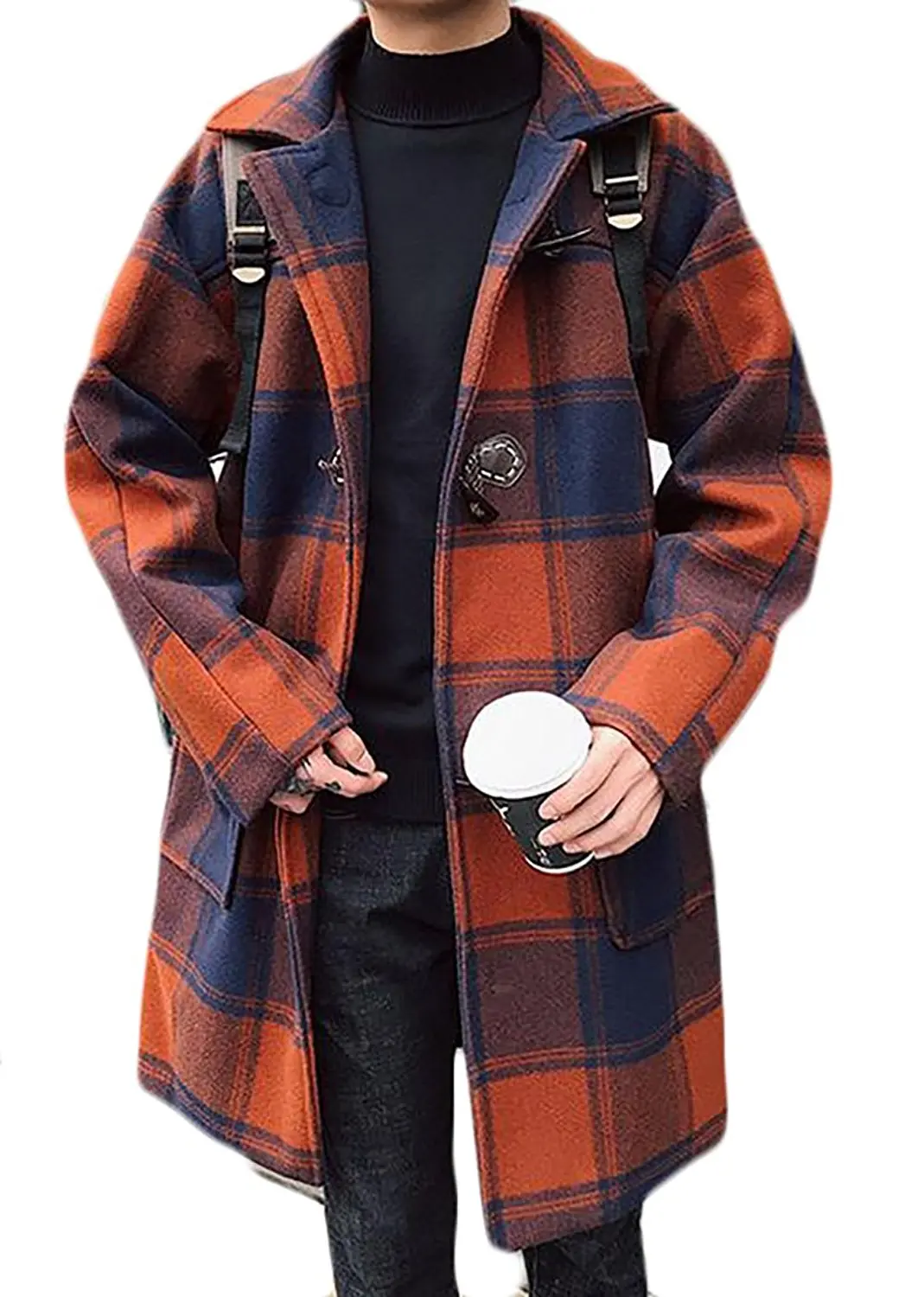 mens toggle peacoat