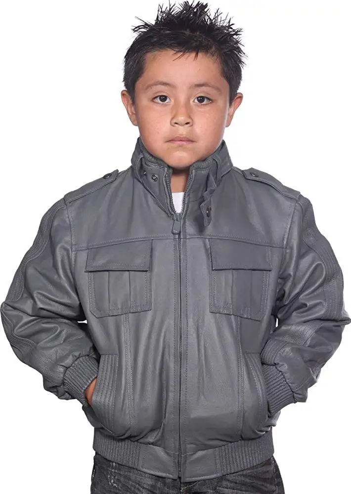 Cheap Kids Leather Jacket, find Kids Leather Jacket deals on line at ...