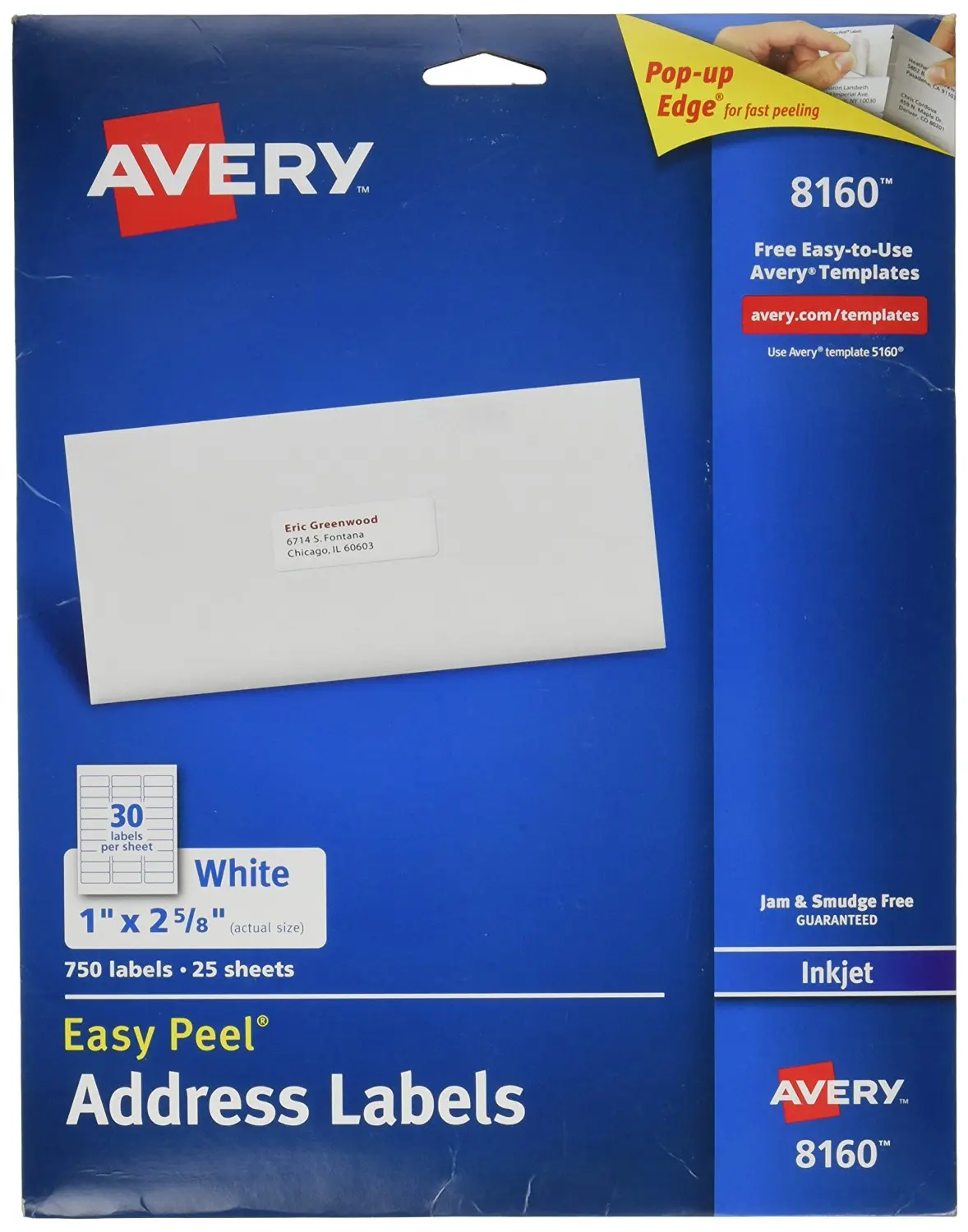 how to print address labels from excel to avery labels