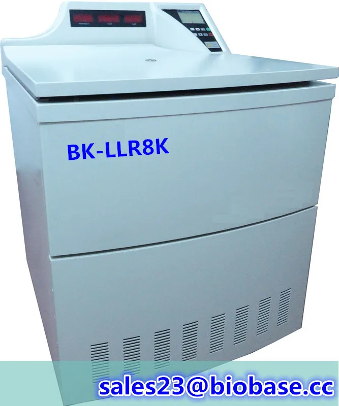Grande capacité centrifugeuses réfrigérées, modèle BK-LLR8K