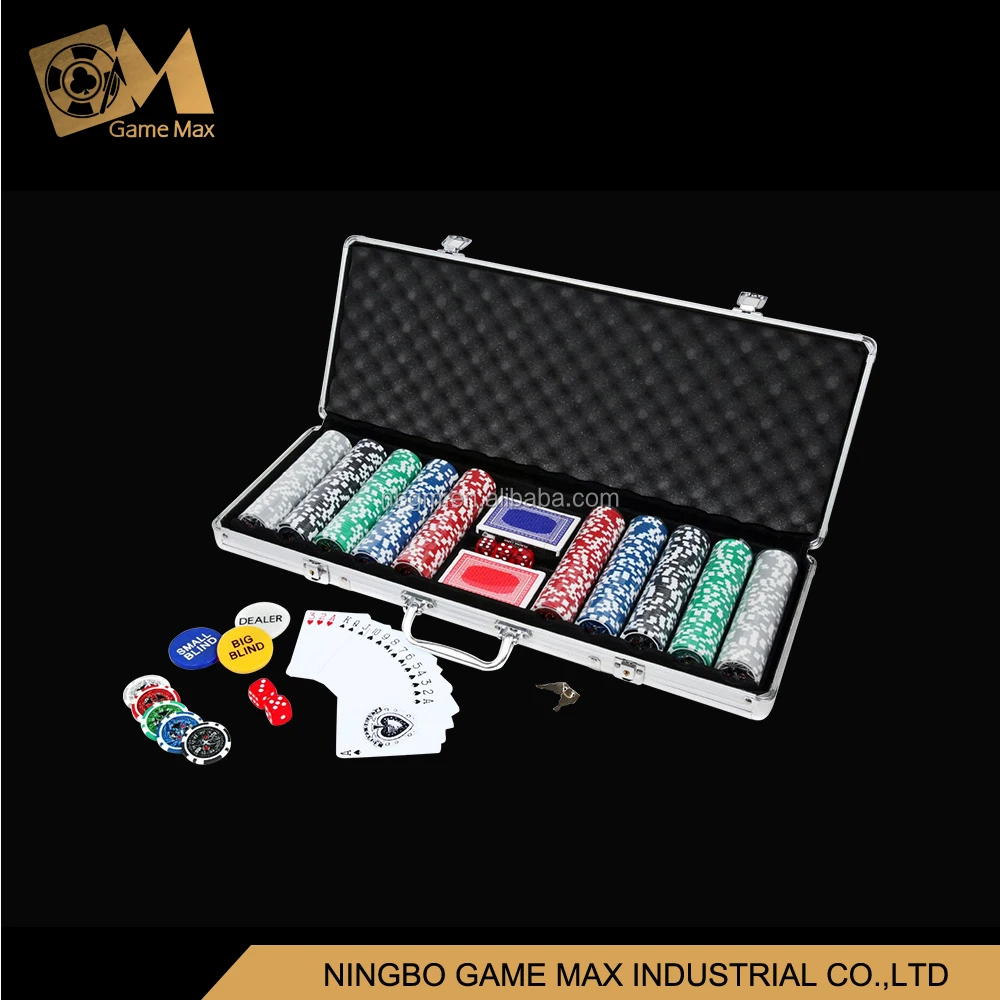
500pcs hologrames sticker chip set/Casino Style Poker Chip Set 