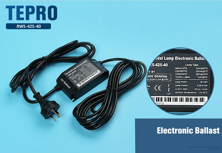 240v T5 10w 18w 28w Stable Performance Electronic Ballasts Uvc Lamp ...