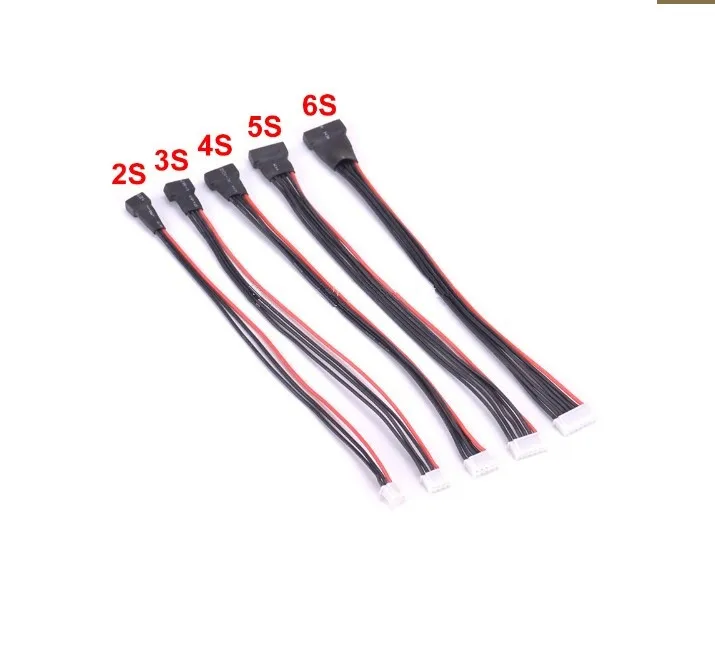 Lipo 2s 3s 4s 5s 6s Balance Extension Lead Cable JST-XH 20cm Turnigy & Zippy etc 
