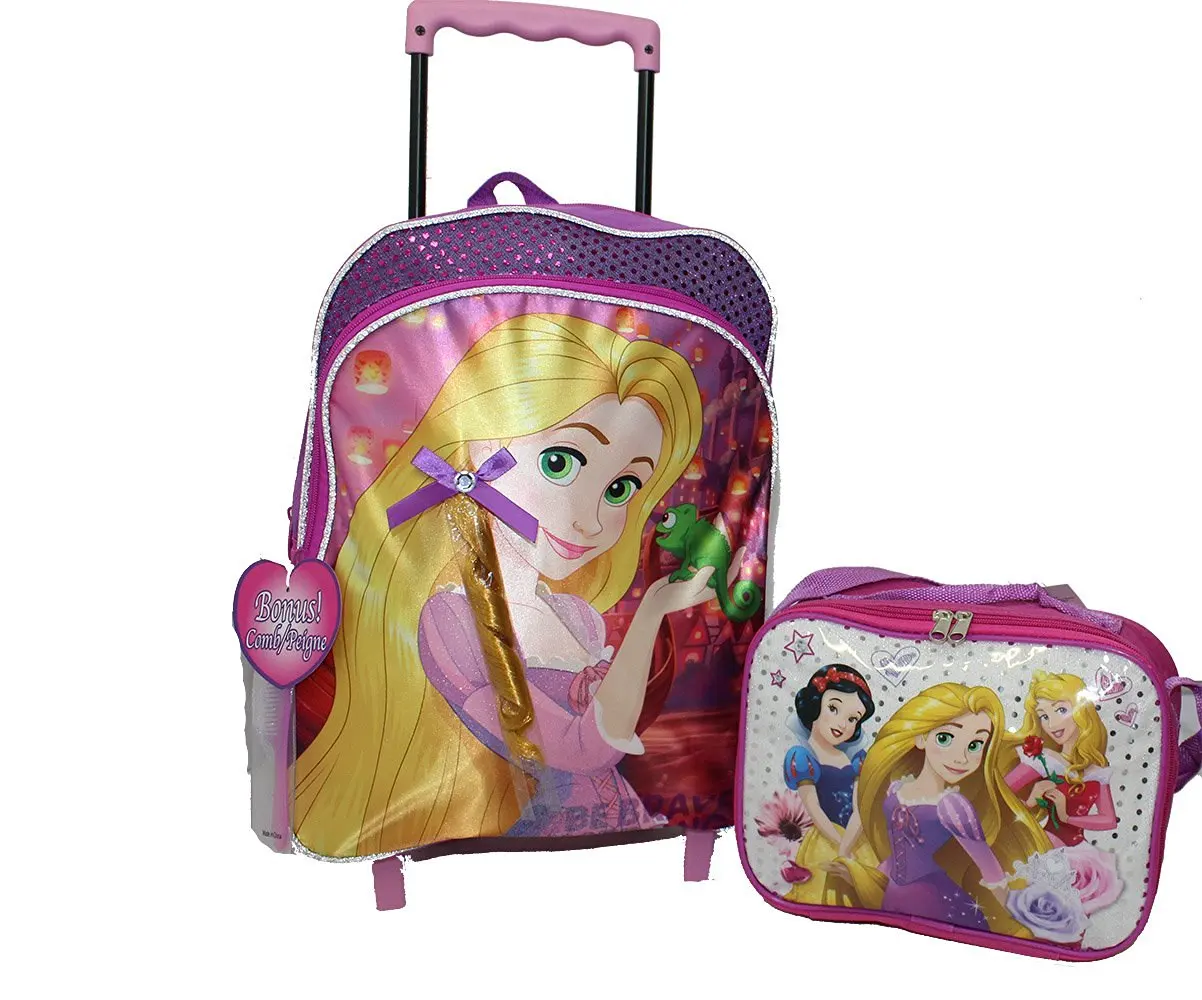 rapunzel rolling luggage