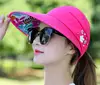 Women Ladies Summer Outdoor Anti-UV Beach Sun Hat / Summer Lady Hat / foldable sun hats