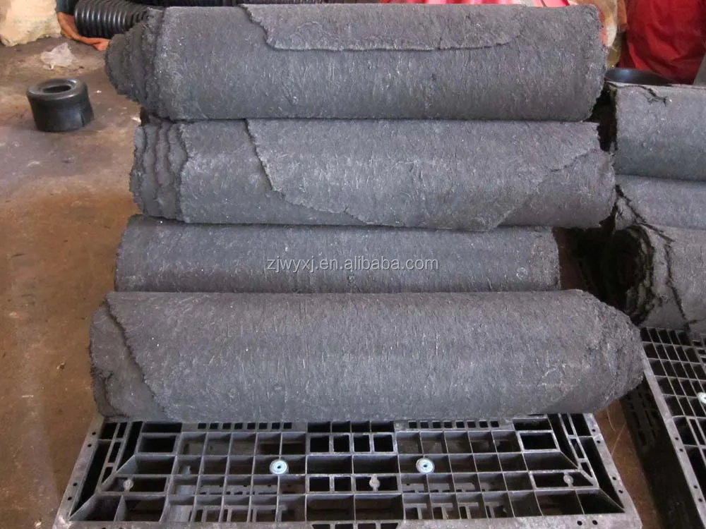 roll of rubber material